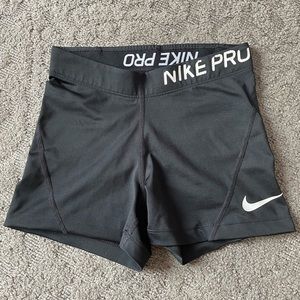 Nike pro spandex shorts XS